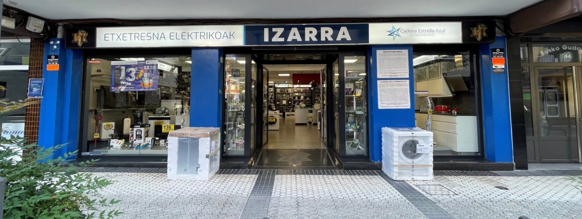 IZARRA ELECTRODOMÉSTICOS, S.L.  ELECTRODOMÉSTICOS 